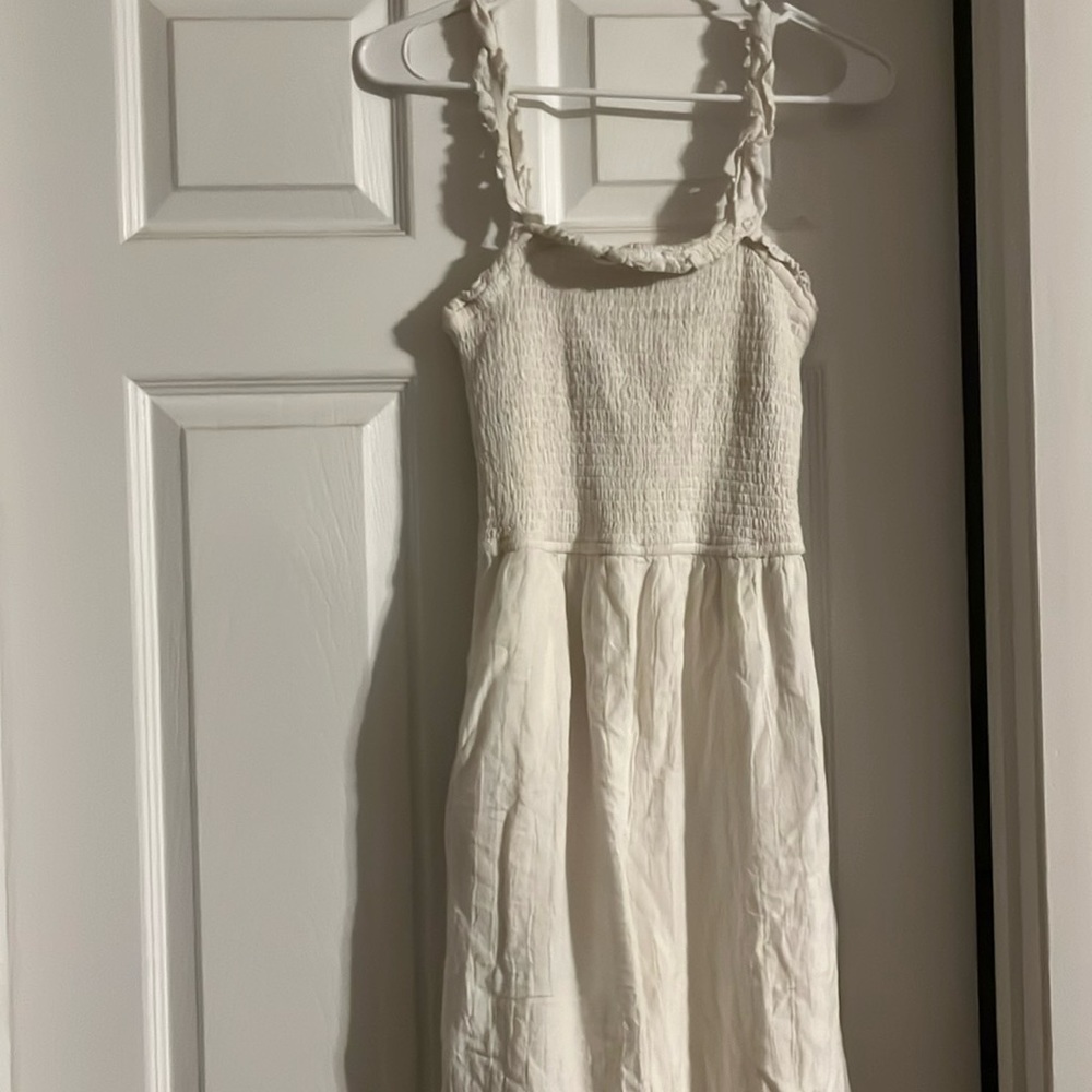 Off white Romper with pockets